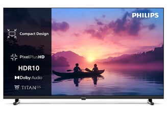 TV Philips LED 24PHS6050 24 HD+ 60Hz Smart TV Titan OS HDR10 Alexa - vue 5