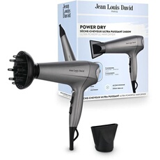Sèche-cheveux JEAN LOUIS DAVID Power Dry 2400 W Gris DC 2 vitesses 3 températures