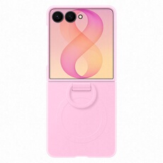 Coque magnétique en silicone avec anneau pour Samsung Galaxy Z Flip 8 - vue 2