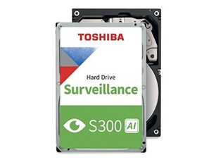 Toshiba S300 - Disque dur - 16 To - 512e - interne - 3.5" - SATA 6Gb/s - 7200 tours/min - mémoire tampon : 512 Mo
