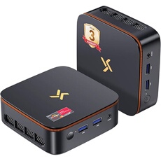 Ordinateur Mini PC Huidun H50 AMD Ryzen 3 3300U 16 Go RAM 512 Go SSD Windows 11 Pro Noir