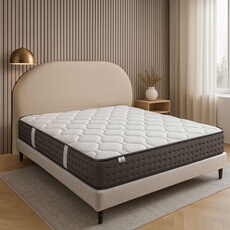 Matelas Zen - Mousse haute densité - Ferme - 20cm - 160x200cm - Réversible