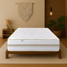 Matelas Rêverie Sable - Mousse - Ferme - 140x190cm - Hauteur 30cm