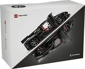 LEGO Technic 42232 Megacar Sadair's Spear de Koenigsegg