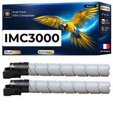 Toner compatible Xerox IMC3000 IM C3000 IMC3500 IM C3500C Cyan 19000 pages