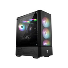 gaming MAG Forge 110R moyen tour noir ARGB avec panneau latéral