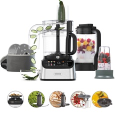 Robot Multifonction Kenwood MultiPro OneTouch FDM73.850SS – 1000 W, 12 Accessoires - vue 4