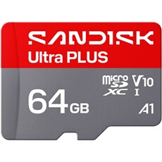 Carte UHS I microSDXC SANDISK Ultra PLUS jusqu''a 150 Mo/ en lecture video Full HD V10 U1 C10 A1