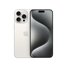 iPhone 15 Pro Max 6,7" 256 Go Titane Blanc Reconditionné avec Batterie neuve
