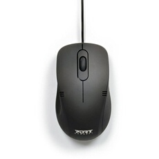 PORT OFFICE BUDGET PRO - Souris - droitiers et gauchers - optique - 3 boutons - filaire - USB