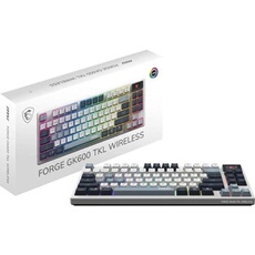 FORGE GK600 TKL Azerty Cherry MX Red RGB 2.4G BT USB