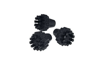 Jeux De Brosses Ronde Par 3 pour PIECES ASPIRATEUR NETTOYEUR PETIT ELECTROMENAGER -