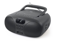 MD-208 FM avec lecteur CD Noir