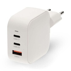 Chargeur mural GaN 70W PD3.0 Charge rapide 3 sorties