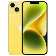 iPhone 14 Plus Double SIM 6,7 128 Go jaune Reconditionnné avec Batterie neuve
