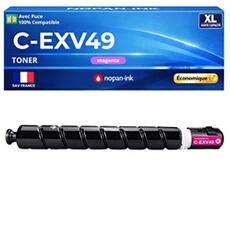 Toner compatible Canon CEXV49 Magenta 19000 pages pour imageRUNNER Advance
