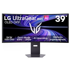 Moniteur Gaming LG UltraGear OLED 39'''' 21/9eme Resolution : 5120 x 2160 a165Hz/330Hz Temps de reponse : 0 03ms (GtG) IA