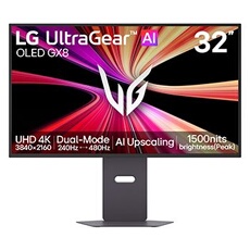 LG 31.5 OLED UltraGear 32GX870B B - vue 3