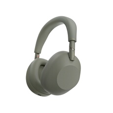 Casque audio Sony arceau sans fil Bluetooth WH-1000XM6 à réduction de bruit active Vert Olive