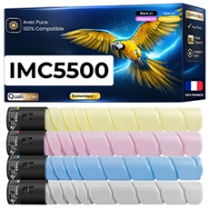 Pack 4 Toners IMC5500 Multicolore 4x33000 pages compatible pour Xerox
