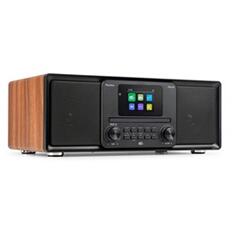Radio DAB+/FM Audizio Palmi avec Lecteur CD Bluetooth USB Noyer