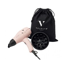 Velecta - Coffret Sèche Cheveux - Iconic TGR 1.7 - Rose Poudré + Diffuseur