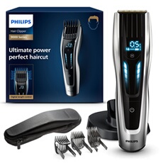 Tondeuse à Cheveux PHILIPS HC9450/20 – Lames en Titane, 400 Réglages de Longueur - vue 4