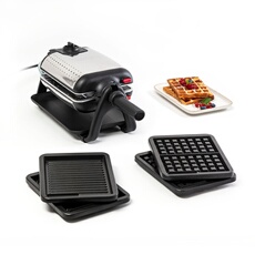Gaufrier TEFAL WM755D12 – 1200 W, 4 En 1, Plaques Amovibles - vue 4