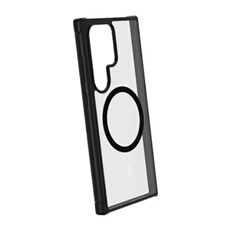 Coque Renforcée pour Samsung Galaxy S24 Ultra Air Frost Noir transparent