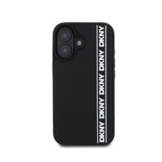 Coque pour iPhone 16 Edition 3D Rubber Repeat Ultra-Chic Noir