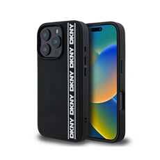 Coque pour iPhone 16 Pro Max Edition 3D Rubber Repeat Ultra-Chic Noir