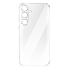 Coque pour Samsung Galaxy S25 Silicone Antichoc Coins Renforcés Transparent