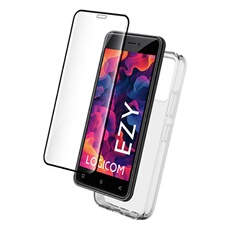 - Coque de protection pour téléphone portable - Certifié GRS - polyuréthanne thermoplastique (TPU) - transparent - avec protecteur d'écran en verre