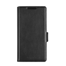 Oslo Pro - Etui à rabat pour téléphone portable - polyuréthane (PU), plastique - noir - pour Samsung Galaxy S25 Ultra