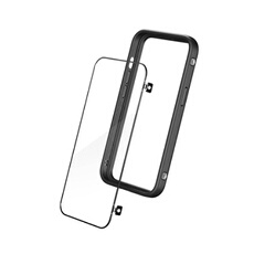 Pack Gamer pour iPhone 16 Pro Protection Ecran / Coque Bumper Rhinobuff Noir