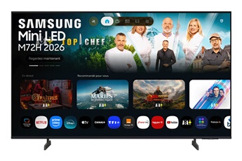 TV Samsung Mini LED TU43M72H 109 cm 2026 - vue 3