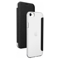 ETUI FOLIO CRYSTAL NOIR POUR IPHONE 7/8
