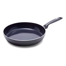 Poêle 20 cm aluminium revêtement céramique-Torino - - Noir - Céramique