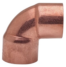 Raccord à souder 90° en cuivre D 52mm RR5090052052000