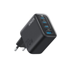 Chargeur Anker 1A3C Max via chaque port USB C
