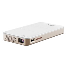 Yonis Blanc Mini Vidéoprojecteur Portable Android 4K Pico Projecteur Intelligent Wifi + Sd 64Go