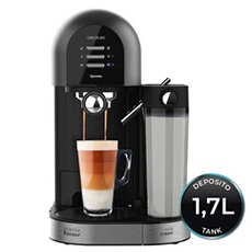 Power Instant-ccino 20 Chic Serie Nera - Machine à café avec mousseur à lait - 20 bar