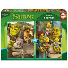 Set de 2 puzzles 500 pièces DreamWorks Shrek
