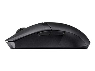 TUF Gaming M4 - Souris - droitiers et gauchers - 6 boutons - sans fil - Bluetooth 5.1, 2.4 GHz - récepteur sans fil USB - noir