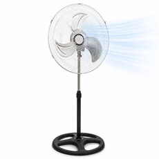Ventilateur Sur Piéd 3 Vitesses Réglables (35 cm)