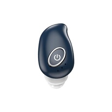 Ecouteur sans fil Bluetooth Stéréo NFC Bleu