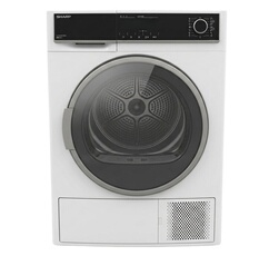 - Sèche-linge Ouverture frontale 3, KD-HHH0S7EW2, BLANC, L:59.6cm, H:84.5cm, P:63.9cm, Classe énergétique : A++