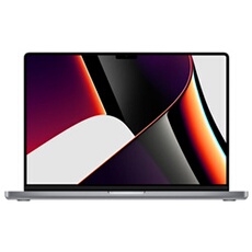 MacBook Pro 16'' M1 Pro (CPU 10 / GPU 16) 16Go 1To SSD 2021 Gris - Reconditionné avec Batterie neuve