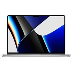 MacBook Pro 16'' M1 Pro (CPU 10 / GPU 16) 16Go 1To SSD 2021 Argent - Reconditionné avec Batterie neuve