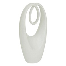 Créateur d'intérieur - Déco à Poser en Résine Davy 43cm Blanc